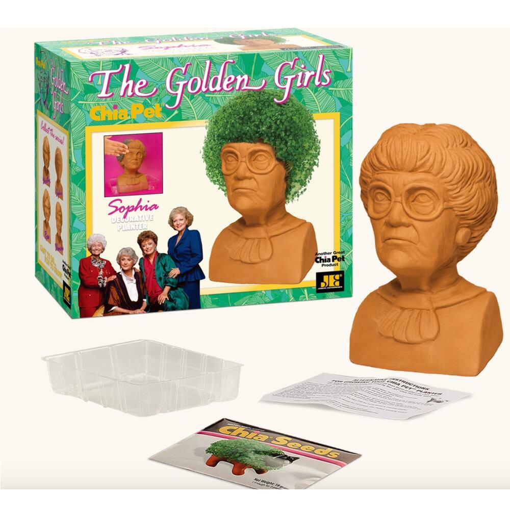 Chia Pet The Golden Girls Sophia Edition
